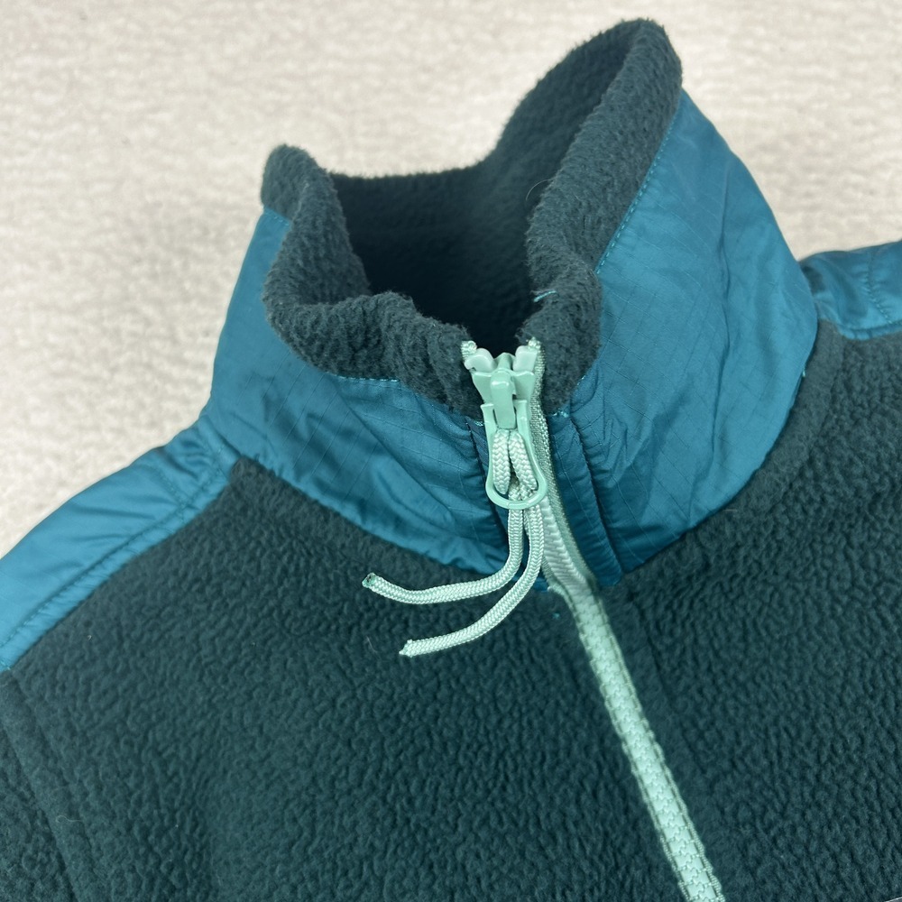 The North Face Jacket Womens XS Retro Pile Fleece Full Zip Outdoor‎ Green - Picture 9 of 16
